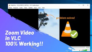 How to Zoom Videos in VLC - Interactive Zoom NOT WORKING FIXED!! (2024) screenshot 5