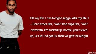 Kendrick Lamar - Alright (lyrics)