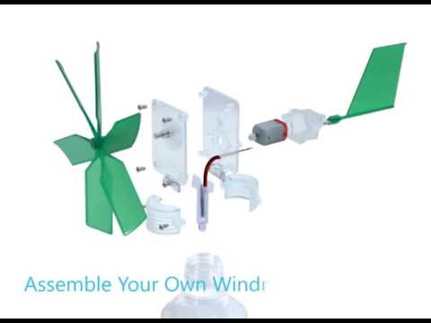 Fonkelnieuw Doe-het-zelf Windmolen 4M KidzLabs - Ikwilleukspeelgoed.nl - YouTube LG-75