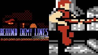 Super C - Behind Enemy Lines (Rom hack) - lance bean - NES Playthrough