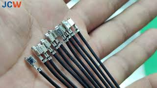 JCW-CST02 | SMALL Wire Version Automatic Wire Cut Strip to Terminate Machine