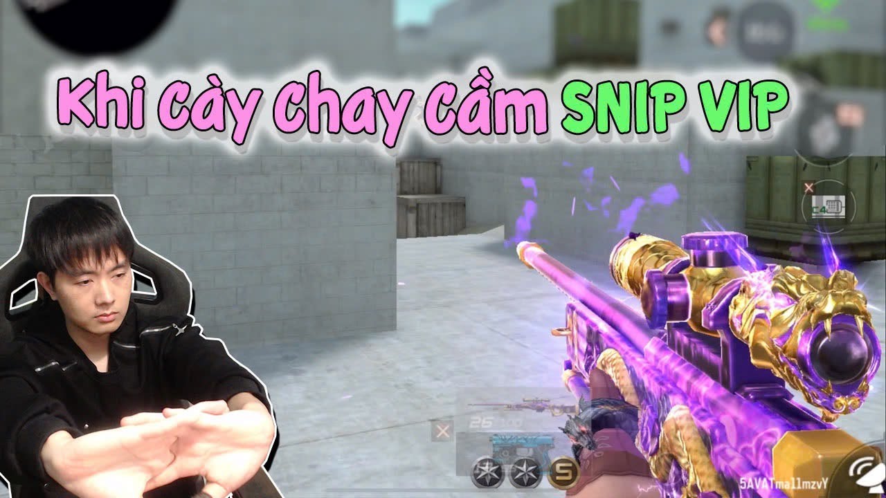 CF Mobile | SmileGG Nhặt Súng Lần Cuối Trước Khi Dọn Sang Kho Súng VIP10 Độc Nhất Server