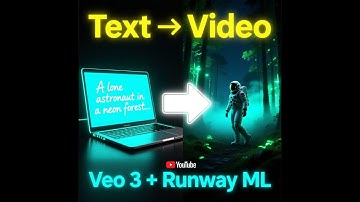 Text to Video with Veo 3 & Runway ML | Cinematic AI Tutorial