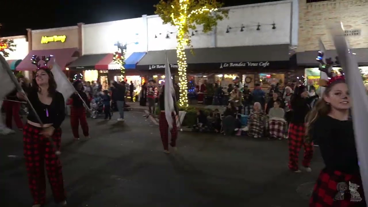 Temescal Canyon High School Marching Band at 2024 Winterfest Parade