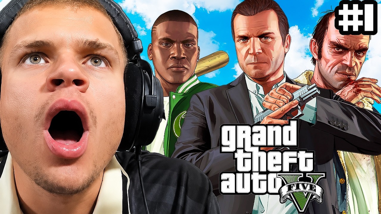 PLAYING GTA V UNTIL I BEAT IT DAY 1
