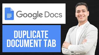 How to Duplicate Document Tab on Google Docs | Copy Document Tabs