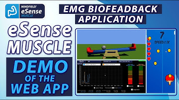 eSense Muscle - Demo of the eSense Muscle Web App (EMG Biofeedback application)