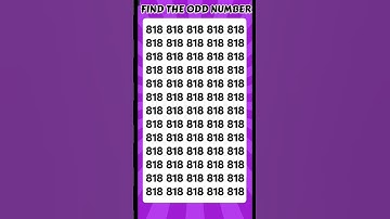 FIND OUT ODD NUMBER 🧐#riddles #maths #gk #shorts #upsc #viral #ias #yt #short #trending #zvquiz