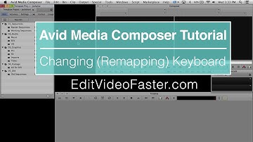 How to Change (or Remap) the Keyboard in Avid Media Composer