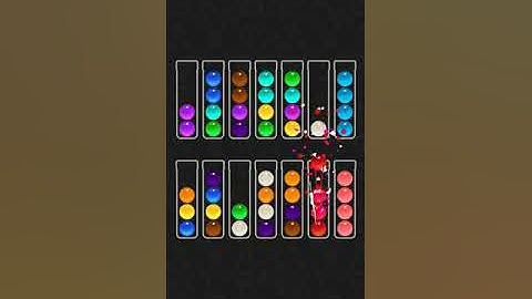 Ball Sort Color Water Puzzle Solution Level 587