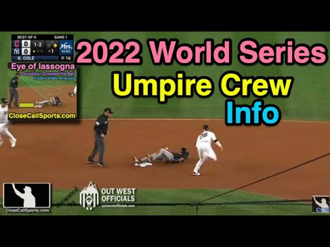 2022 World Series: Umpire Pat Hoberg called perfect game in Astros