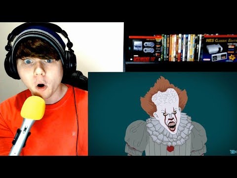 The Evolution Of Pennywise / IT (Animated) Tell It Animated REACTION!!!