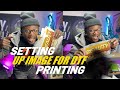 How to Set up image for DTF Transfer