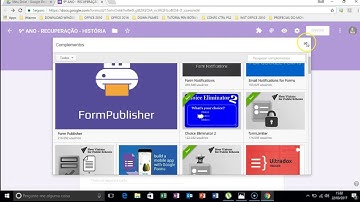 TUTORIAL GOOGLE DRIVE - PROVAS E TESTES - COMPARTILHAMENTO E LIMITE DE RESPOSTAS