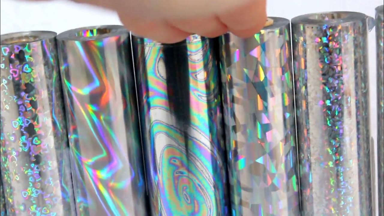 Introduction to Toner Foiling  Reactive Metallic & Holographic
