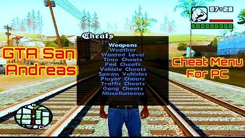 GTA San Andreas Cheat Menu Mod Install For Pc
