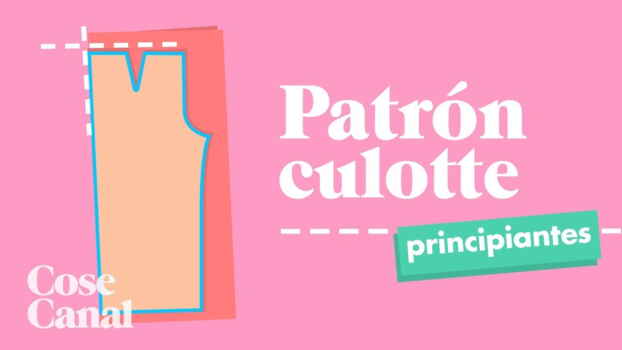 Patrón Pantalón Culotte Patrón de Mujer ✂ La Costurera Inquieta