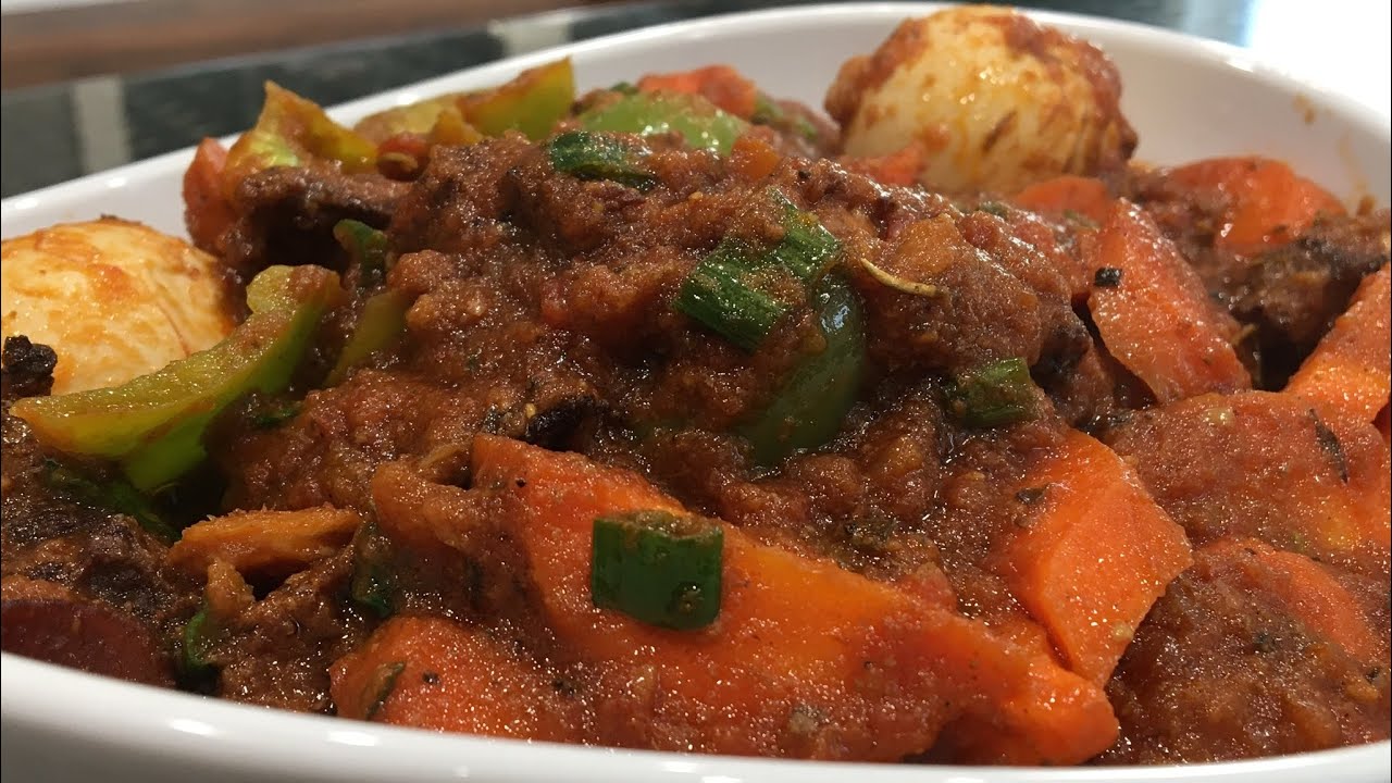 How to make Ghanaian LAMB Stew | Easy lamb stew recipe