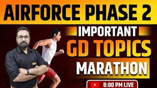 Agniveer Airforce (Phase - 2) Group Discussion Topics Marathon By Rahul Sir | Airforce GD Live Class screenshot 4