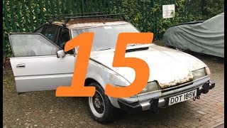 Dotty 1981 Rover SD1 Restoration - Video 15 Nearside footwell more welding