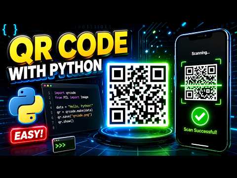 Build a QR Code Generator in Python in Just 5 Minutes! 🔥