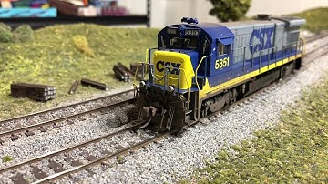 Scale Sound System custom speakers Rapido B36-7 with Soundtraxx Tsunami2