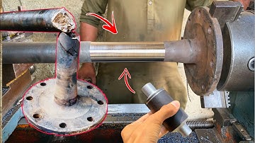 "Unconventional Fix: Turning a Broken Axle into a Masterpiece with Double Jointing"
