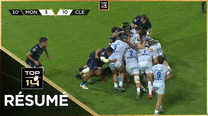TOP 14 Saison 2024-2025 J26 - Résumé Montpellier Hérault Rugby - ASM Clermont