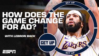 Why Anthony Davis needs to be more assertive with LeBron on the court 😤 | Get Up