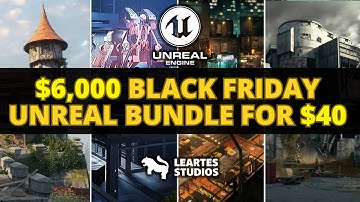 INSANE $6,000 BLACK FRIDAY Unreal Engine Asset BUNDLE For ONLY $40 (Limited Time)