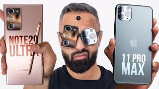 Supersaf Video Samsung Galaxy Note 20 Ultra vs iPhone 11 Pro Max