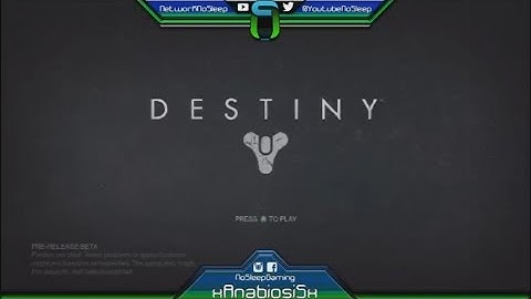 Destiny Beta Full HD Intro + My Female Warlock :)