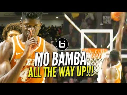 Mo Bamba HAND ON TOP OF BACKBOARD for Sportscenter #1 (crazy dunk)