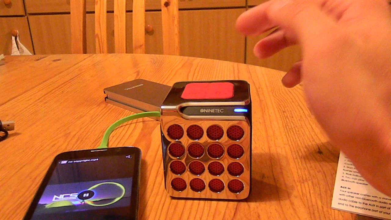 Ninetec Beatboxx Bluetooth Speaker Lautsprecher - YouTube