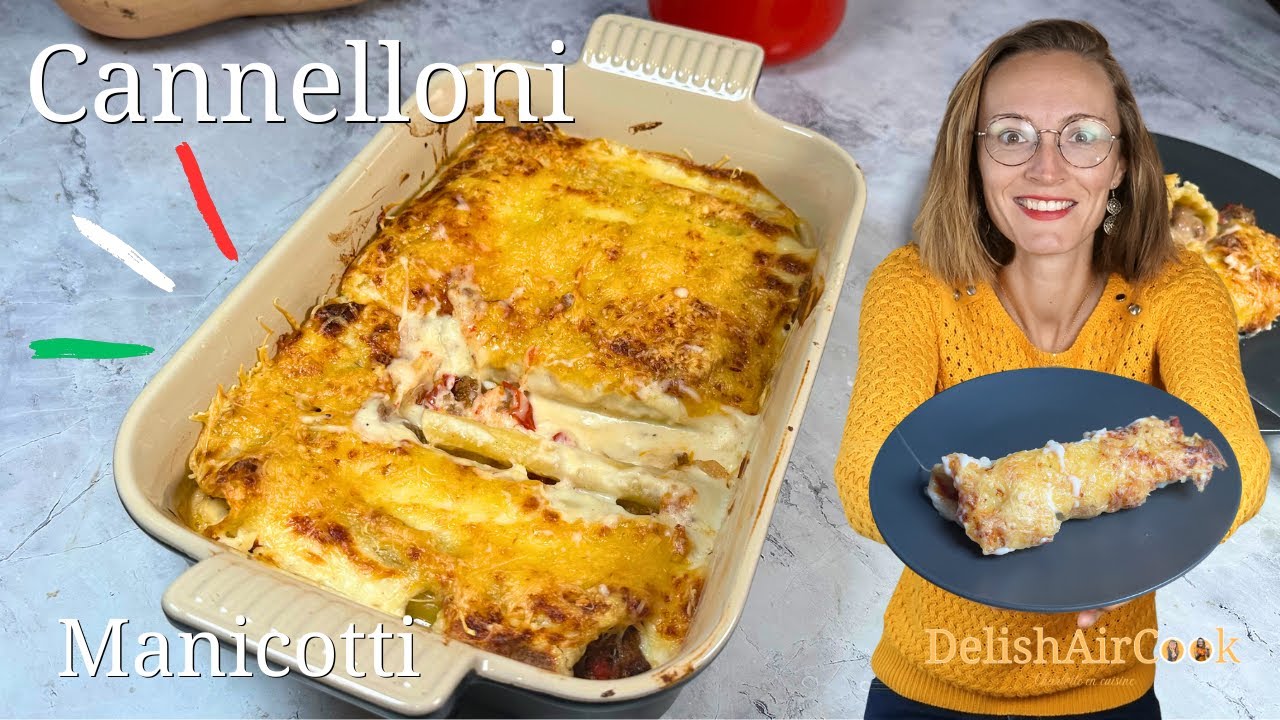 Homemade cannelloni | Air fryer or oven instructions