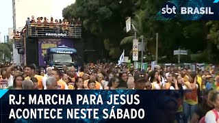 Rio de Janeiro recebe a 17ª Marcha Para Jesus | SBT Brasil (25\/05\/24)