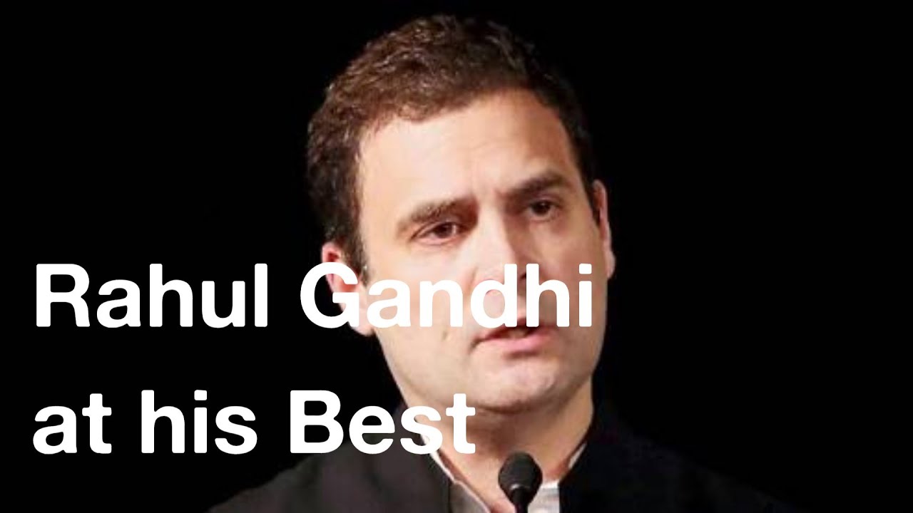 Congress President Rahul Gandhi Speech @ Bucerius Summer school Analysis  