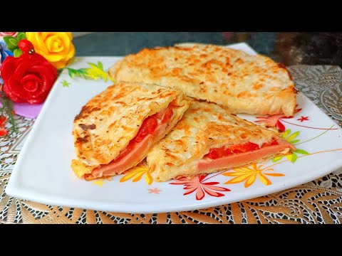 Завтрак за 10 минут! Вам понравитьса на сколько это в вкусно и просто.