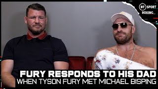 Tyson Fury on John Fury's 'conspiracies', Fury-Wilder 3, and Conor McGregor | When Fury met Bisping!