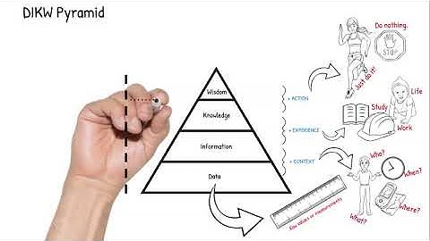 Developing Understanding using the DIKW Pyramid
