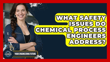 What Safety Issues Do Chemical Process Engineers Address? - Your Engineering Future