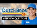 Dutch Bros Coffee Interview Questions & Answers (COMPLETE GUIDE)