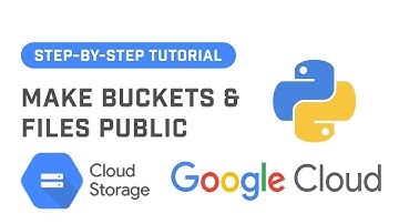 How To Make Your Buckets And Objects Public In Google Cloud Storage With Cloud Storage API In Python