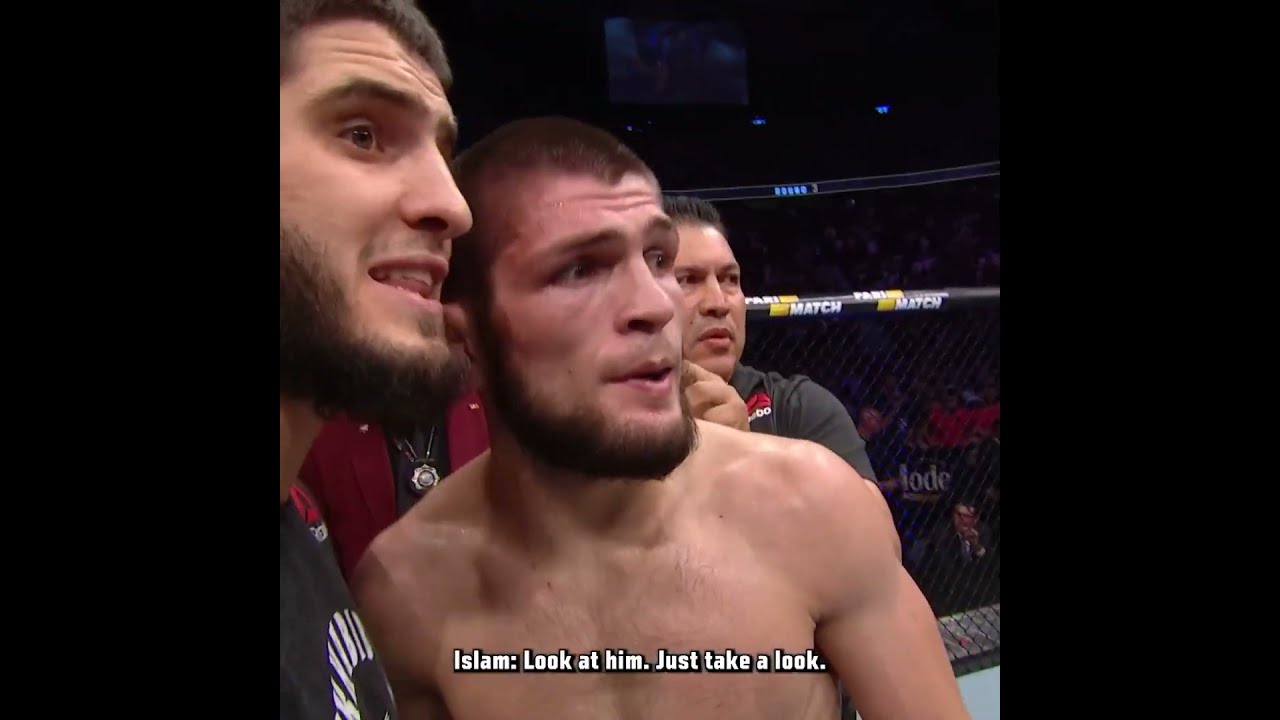 Even In Between Rounds Khabib Vs Conor Was Intense Nocommentary