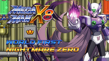 Megaman X8 Demake 1.0.0.4 - (World First) Nightmare Zero Showcase