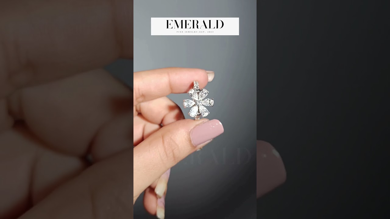 Blooming Love: The Enchanting Flower Diamond Engagement Ring