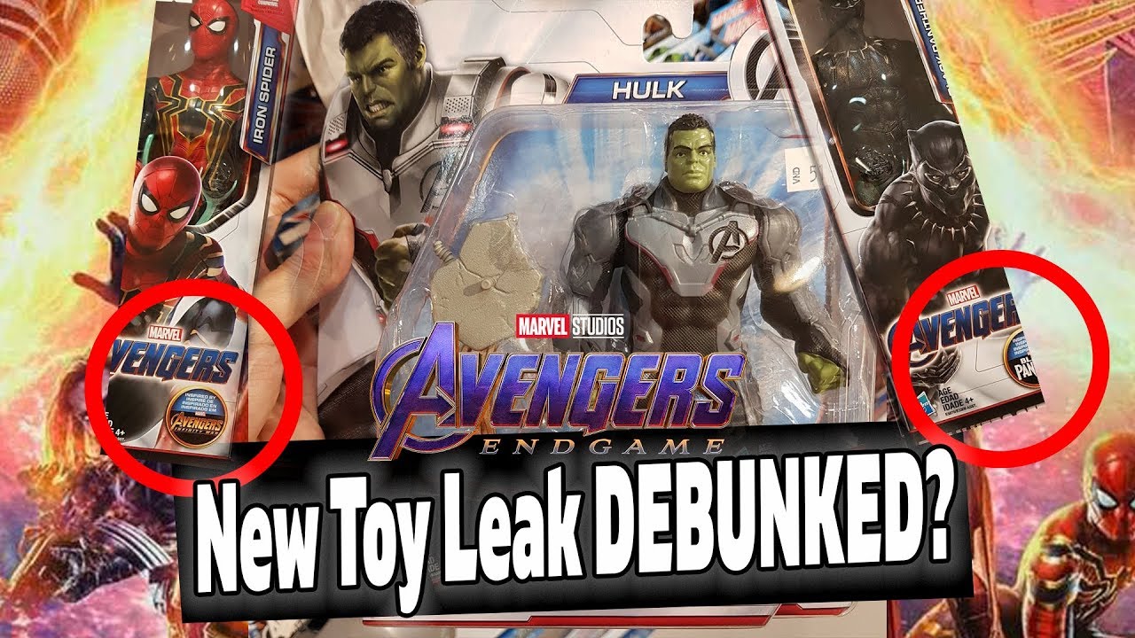 New Avengers Endgame Toy Leak DEBUNKED 