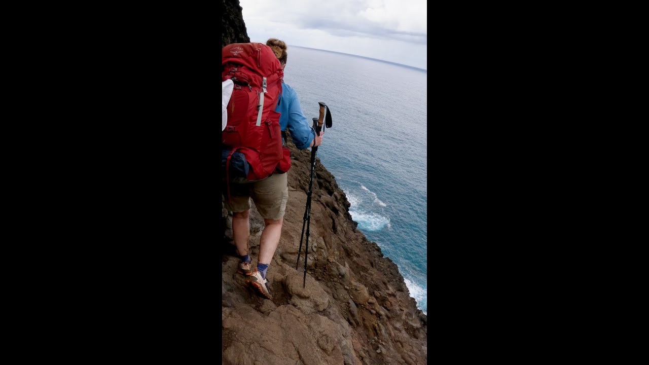 Crawler's Ledge The Kalalau Trail, Kaua'i YouTube