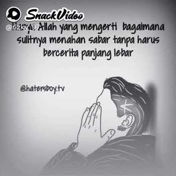 Sulitnya menahan sabar snack video