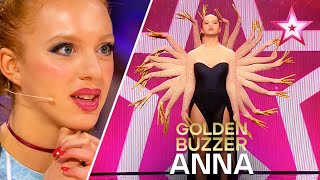 "Black Widow" bekommt Annas goldenen Buzzer 💫 | Das Supertalent 2024